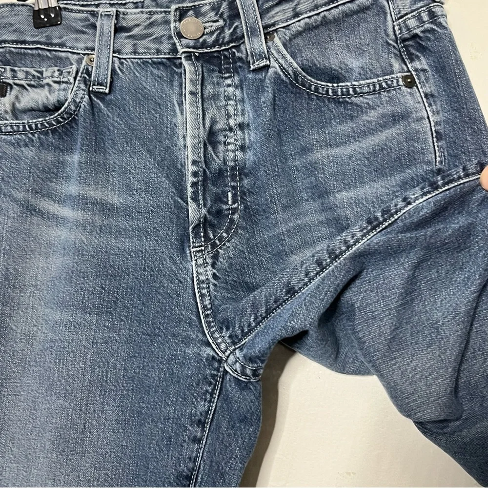 Adriano Goldschmied AG Alexxis Jeans Women’s 25 Blue High Rise‎ Straight Vintage